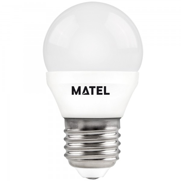 Bomb.led esferica  e27  4w.neutra (caja de 10 unidades)