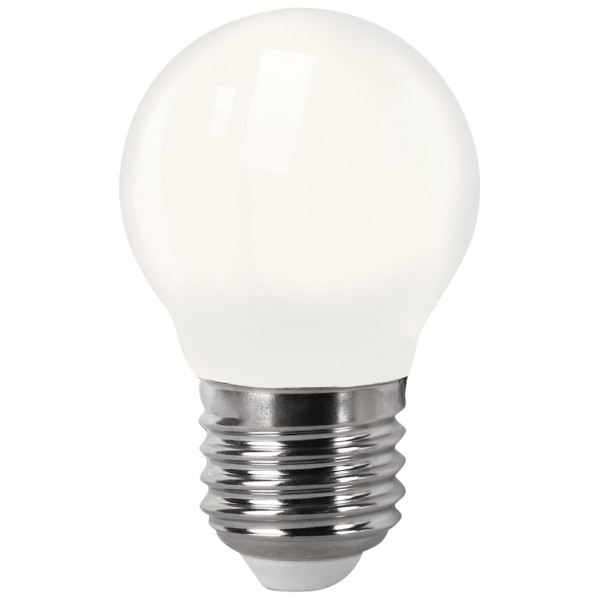 Bomb.led filam.esferica opal e27 4w.fria (caja de 10 unidades)