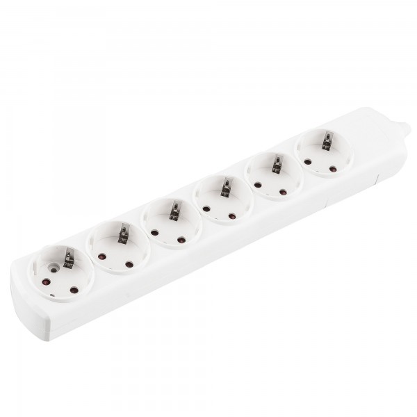 Base onlex blanca 6tomas   sin cable