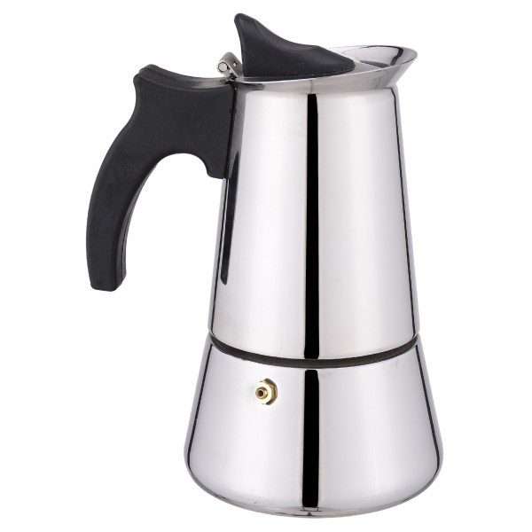 Cafetera inox. induccion 2 tazas