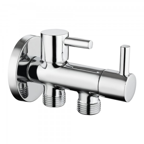 Valvula escuadra shattaf 1/2x1/2x3/8