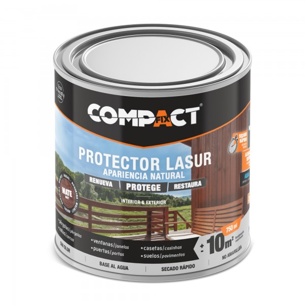 Lasur protector mate 750ml.nogal