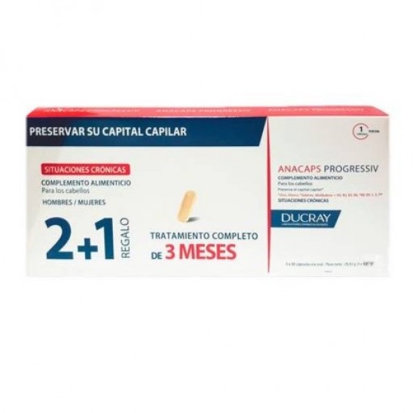 Ducray Anacaps Expert Anticaída 90 Cápsulas Prom