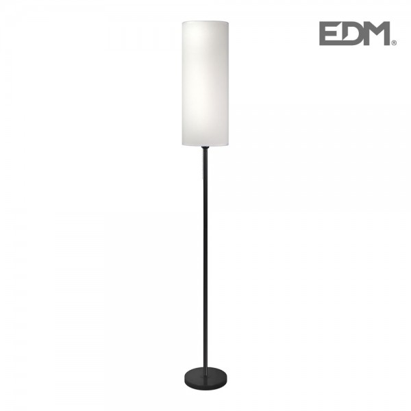 Lámpara de pie (salon) vintage e27 60 w color negro ø20 x 155 cm