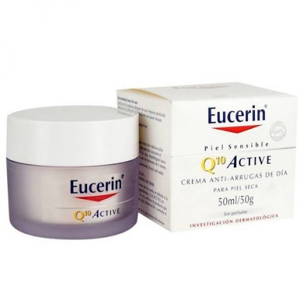 Eucerin Q10 Active Crema Dia Piel Sensible 50 ml