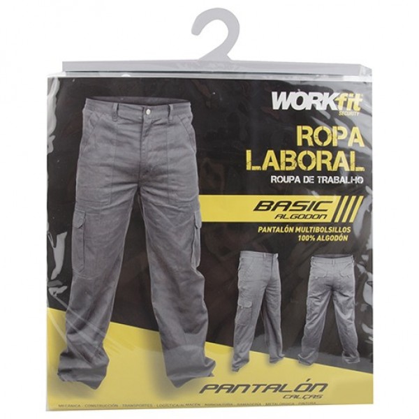 Pantalon algodon workfit basic t. xl