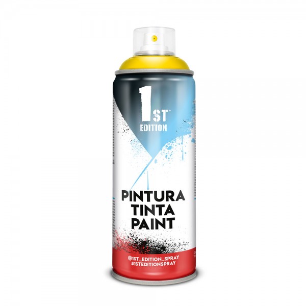 Pintura alquídica spray 520 cc ref 643 amarillo canario mate 300 ml (pack 2 unidades)