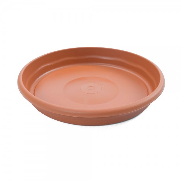 Plato de inyección terracota ø20 cm (pack 6 unidades)