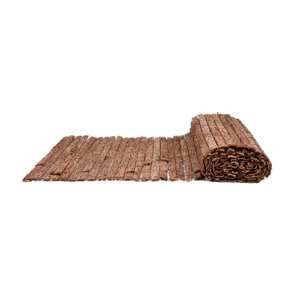 Corteza de abeto natural marrón simple cara 1,5 x 3 m (pack 2 unidades)