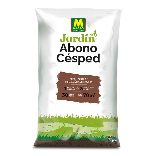 Abono para césped 2 kg