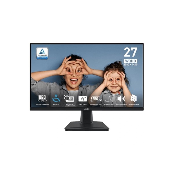 Msi mp275q  monitor 27" ips wqhd100h vga hdmi mm