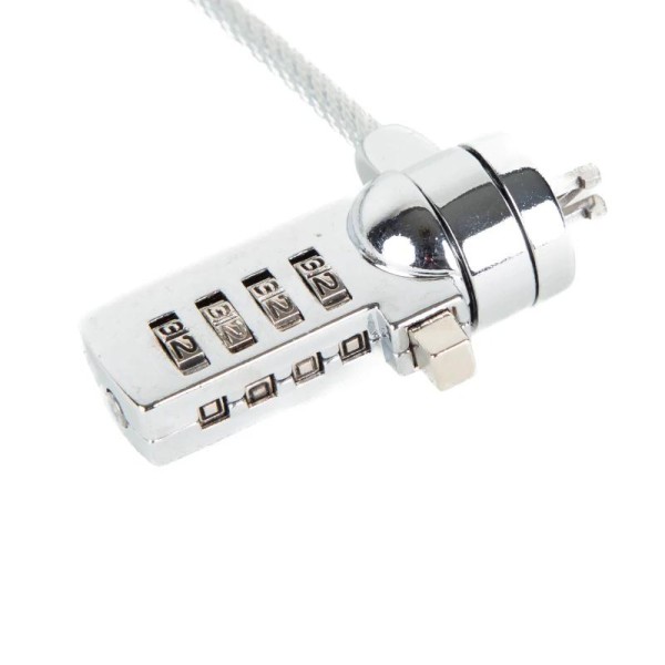 Iggual cable seguridad candado 4 dígitos secure 4d