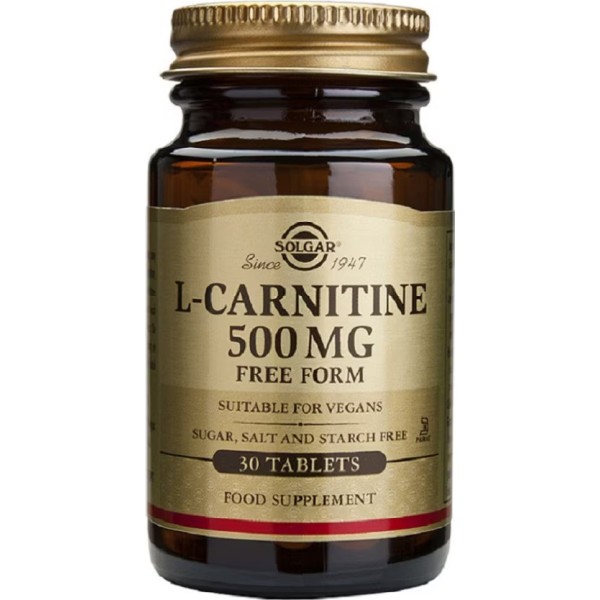 Solgar Lcarnitina 500 Mg 30 Comp Solgar