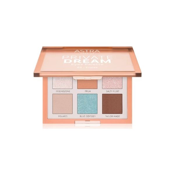 Astra paleta de sombras private dream Nº02 cruise