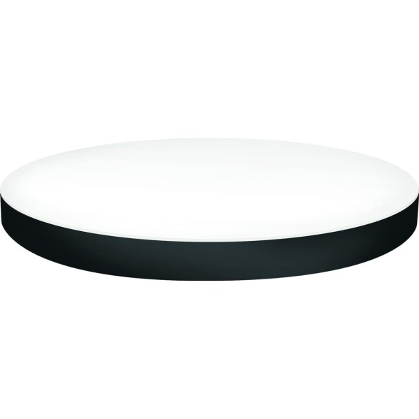 Plafon led red.superf.negr.300mm.24w.cct