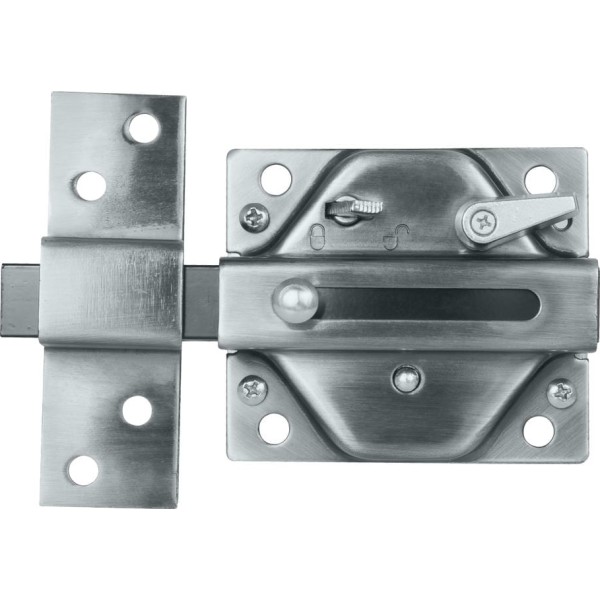 Cerrojo t/lince niquel 27x50mm.seg.