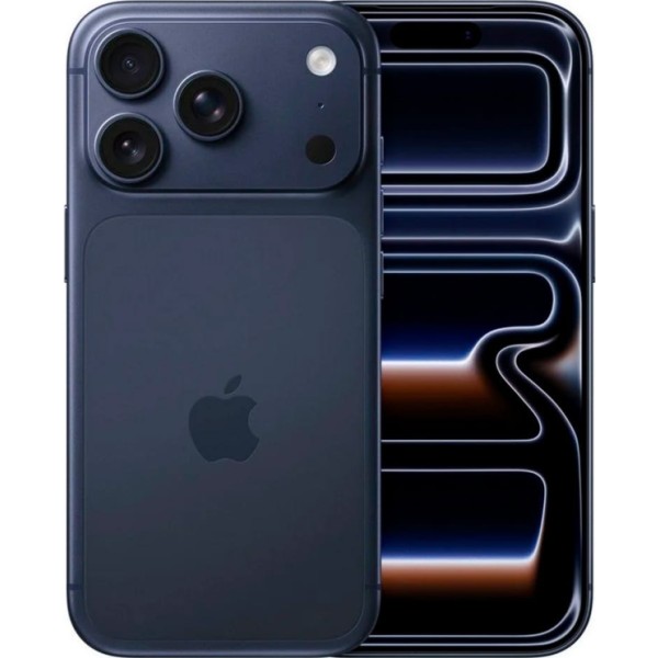 Apple iphone 17 pro azul oscuro / 12+256gb / 6.3" oled 120hz